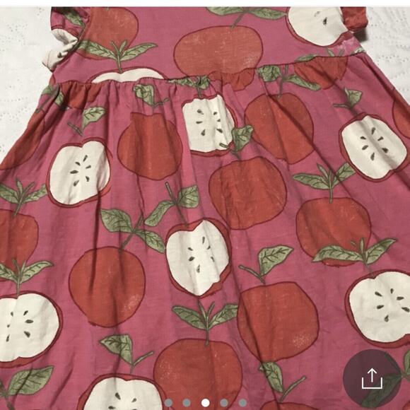 Next Apple Print Dress Size 18m - Picture 3 of 5